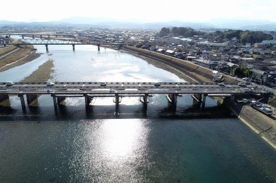 天ケ瀬第1橋梁工事 有限会社ヤマキ建設工業10